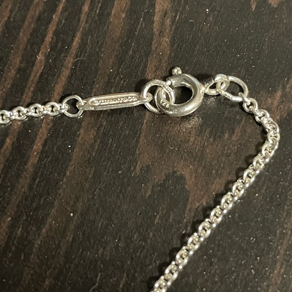 Tiffany & Co Concave Circle Pendant Necklace - Picture 9 of 10